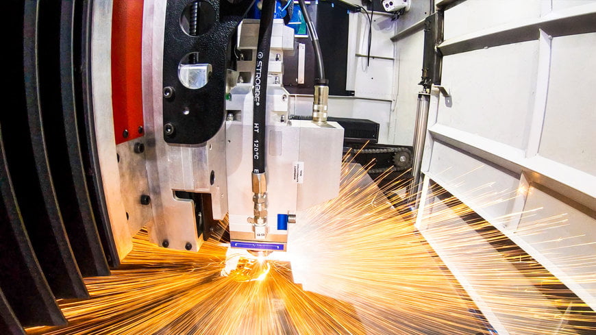 HIGH SPEED LASER CUTTING MACHINE USES NOVEL CNC TECHNIQUES TO ACCELERATE THROUGHPUT